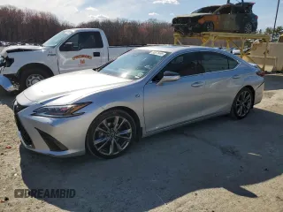 2020 Lexus ES 350 F Sport z VIN 58AGZ1B19LU064586, wystawiony jako Copart lot #50575495 z przebiegiem 51 281 mil mil oraz Szkoda całkowita • Salvage title. Historia ofert i sprzedaży dostępna na DreamBid. Obrazek 1.