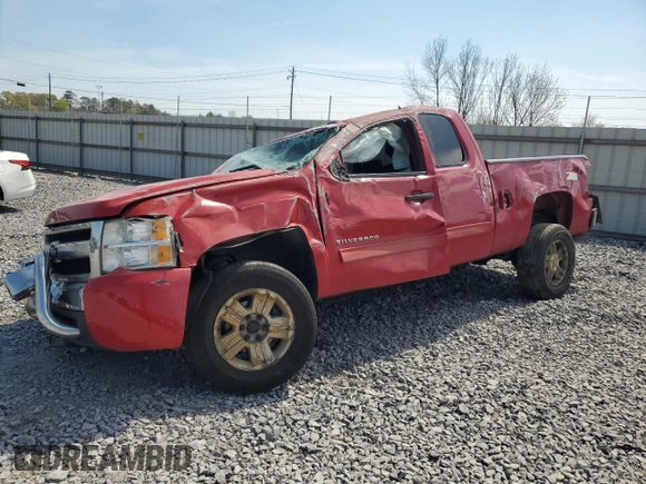 2010 Chevrolet Silverado 1500 LS with VIN 1GCSKREA5AZ107311, listed as a Copart auction lot 50485935 with Not Provided miles and Salvage Title. Bid and sale history available at DreamBid. Image 1.