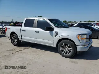 2021 Ford F-150 XL with VIN 1FTEW1CP2MKE92396, listed as a Copart auction lot 50442305 with 44,627 mi miles and Clean title. Bid and sale history available at DreamBid. Image 4.