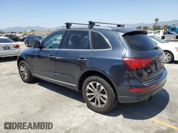 2015 Audi Q5 Premium Plus with VIN WA1LFAFP9FA066937, listed as a Copart auction lot 56523795 with 64,090 mi miles and Salvage title. Bid and sale history available at DreamBid. Image 2.