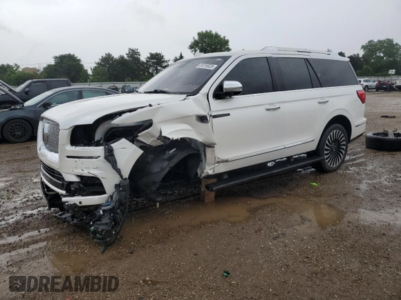 2019 Lincoln Navigator Black Label z VIN 5LMJJ2TT0KEL21795, wystawiony jako Copart lot #61016525 z przebiegiem 65 751 mil mil oraz Szkoda całkowita • Salvage title. Historia ofert i sprzedaży dostępna na DreamBid. Obrazek 1.
