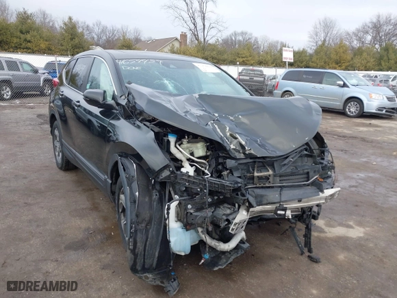 2018 Honda CR-V EX with VIN 7FARW2H51JE030696, listed as a IAAI auction lot 41654439 with 92,705 mi miles. Bid and sale history available at carsss.com. Image 6.