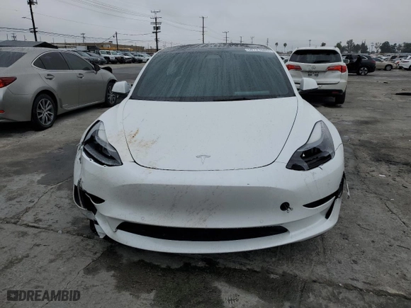 2021 Tesla Model 3 Standard Range Plus with VIN 5YJ3E1EA4MF095854, listed as a Copart auction lot 50721085 with 23,742 mi miles and Salvage Title. Bid and sale history available at carsss.com. Image 5.