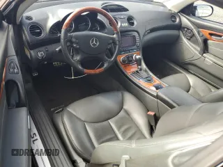 2005 Mercedes-Benz SL 500 with VIN WDBSK75F75F098620, listed as a Copart auction lot 55349735 with Not Provided miles and Clean Title. Bid and sale history available at DreamBid. Image 8.