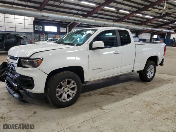 2022 Chevrolet Colorado 2WD LT with VIN 1GCHSCEAXN1231487, listed as a Copart auction lot 51313375 with 32,575 mi miles and Clean Title. Bid and sale history available at carsss.com. Image 1.