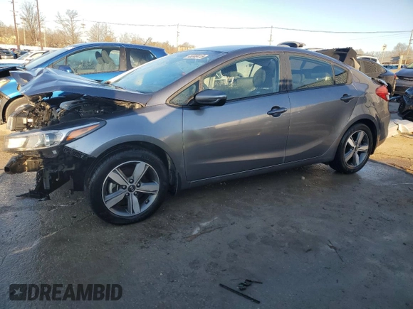 2018 Kia Forte LX with VIN 3KPFL4A74JE202689, listed as a Copart auction lot 46548415 with 25,196 mi miles and Non Repairable. Bid and sale history available at carsss.com. Image 1.