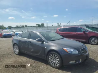 2011 Buick Regal CXL RL1 with VIN W04GN5EC3B1084595, listed as a Copart auction lot 57795975 with 110,697 mi miles and Salvage title. Bid and sale history available at DreamBid. Image 4.