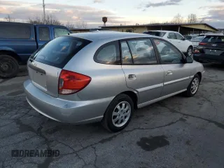2003 Kia Rio with VIN KNADC165836134738, listed as a Copart auction lot 87366624 with 34,364 mi miles and Clean Title. Bid and sale history available at carsss.com. Image 3.