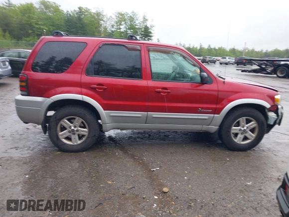 2005 Ford Escape Hybrid with VIN 1FMCU96H95KC81872, listed as a IAAI auction lot 42292225 with 165,259 mi miles and . Bid and sale history available at DreamBid. Image 13.