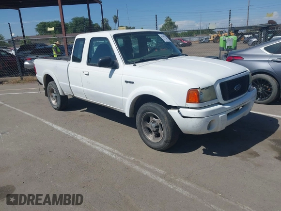 2004 Ford Ranger XL with VIN 1FTYR14UX4PB32451, listed as a IAAI auction lot 42180727 with 286,039 mi miles. Bid and sale history available at carsss.com. Image 1.