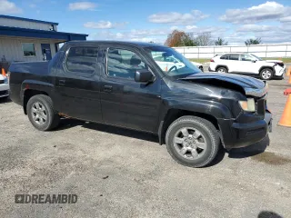 2007 Honda Ridgeline RTX with VIN 2HJYK16367H506843, listed as a Copart auction lot 76128284 with 224,838 mi miles and Non Repairable. Bid and sale history available at carsss.com. Image 4.
