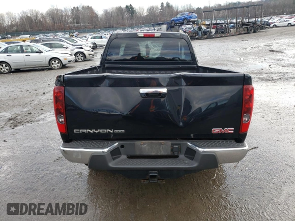 2012 GMC Canyon SLE1 with VIN 1GTJ6MFE6C8163349, listed as a Copart auction lot 82293034 with Not Provided miles and Salvage Title. Bid and sale history available at carsss.com. Image 6.