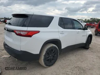 2020 Chevrolet Traverse LS with VIN 1GNERFKW1LJ207566, listed as a Copart auction lot 70079464 with 79,111 mi miles and Salvage Title. Bid and sale history available at carsss.com. Image 3.