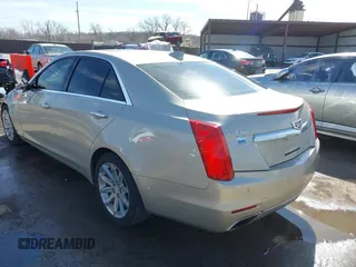 2016 Cadillac CTS Sedan Luxury Collection RWD with VIN 1G6AR5SX5G0114297, listed as a IAAI auction lot 38878385 with 60,611 mi miles. Bid and sale history available at carsss.com. Image 3.