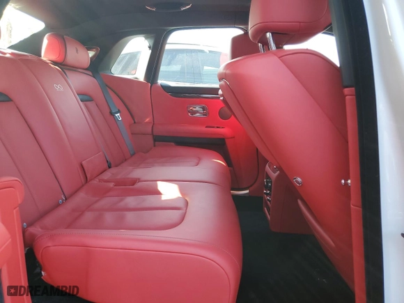 2023 Rolls-Royce Ghost Black Badge with VIN SCATD6C00PU220233, listed as a Copart auction lot 77344924 with 4,438 mi miles and Non Repairable. Bid and sale history available at carsss.com. Image 10.