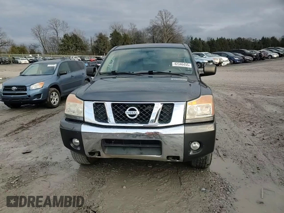 2012 Nissan Titan SV with VIN 1N6AA0EC2CN310143, listed as a Copart auction lot 42346455 with 225,755 mi miles and Salvage Title. Bid and sale history available at carsss.com. Image 11.