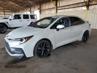 2021 Toyota Corolla SE with VIN JTDM4MCE6MJ072213, listed as a Copart auction lot 86015894 with 50,812 mi miles and Salvage Title. Bid and sale history available at carsss.com. Image 1.