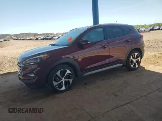 2017 Hyundai Tucson Sport z VIN KM8J33A28HU461248, wystawiony jako Copart lot #55746735 z przebiegiem 81 651 mil mil oraz Szkody całkowita. Historia ofert i sprzedaży dostępna na DreamBid. Obrazek 1.