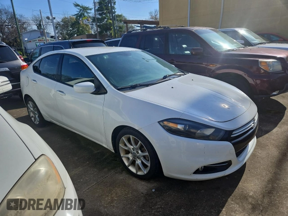 2013 Dodge Dart SXT with VIN 1C3CDFBH2DD154719, listed as a Copart auction lot 82466654 with 140,913 mi miles and Clean Title. Bid and sale history available at carsss.com. Image 1.