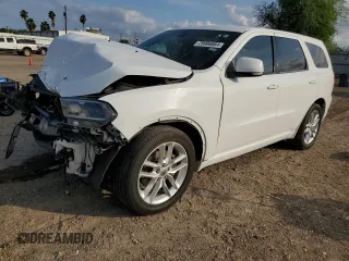 2021 Dodge Durango GT z VIN 1C4RDHDG2MC692901, wystawiony jako Copart lot #79906664 z przebiegiem Nie podano mil oraz Szkody całkowita. Historia ofert i sprzedaży dostępna na DreamBid. Obrazek 1.
