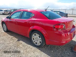 2014 Dodge Avenger SE with VIN 1C3CDZAB8EN190246, listed as a IAAI auction lot 41713254 with 137,832 mi miles. Bid and sale history available at carsss.com. Image 3.