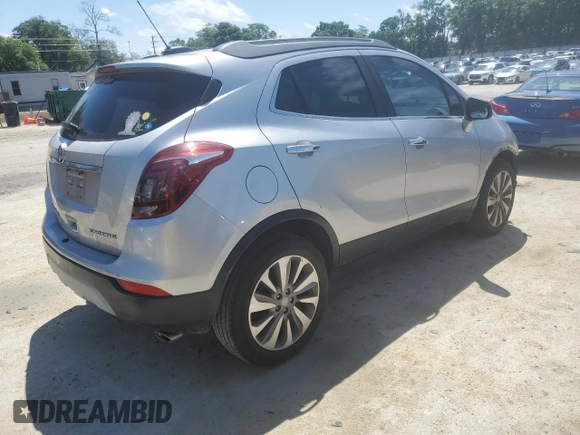 2018 Buick Encore Preferred with VIN KL4CJASB9JB629450, listed as a Copart auction lot 51566345 with 102,761 mi miles and Salvage Title. Bid and sale history available at carsss.com. Image 3.