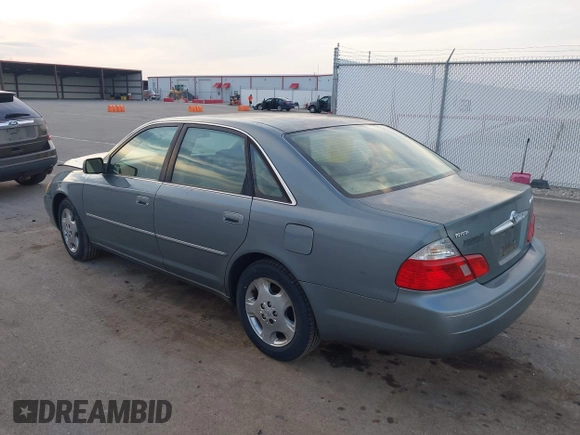 2003 Toyota Avalon XL with VIN 4T1BF28B43U314526, listed as a IAAI auction lot 41887173 with 224,547 mi miles and . Bid and sale history available at carsss.com. Image 3.