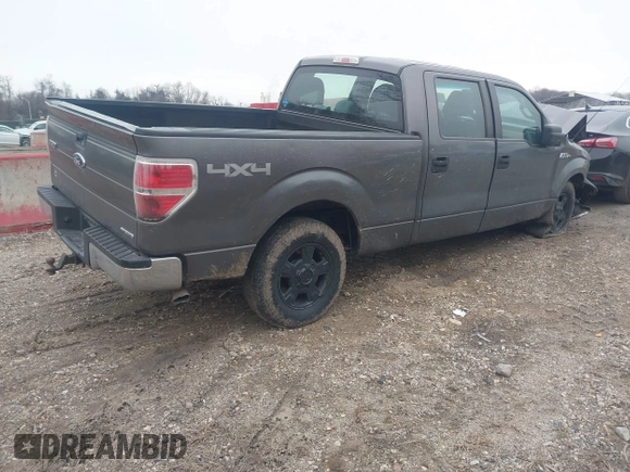 2013 Ford F-150 XL with VIN 1FTFW1EF4DKE14775, listed as a IAAI auction lot 41554959 with 152,874 mi miles. Bid and sale history available at carsss.com. Image 4.