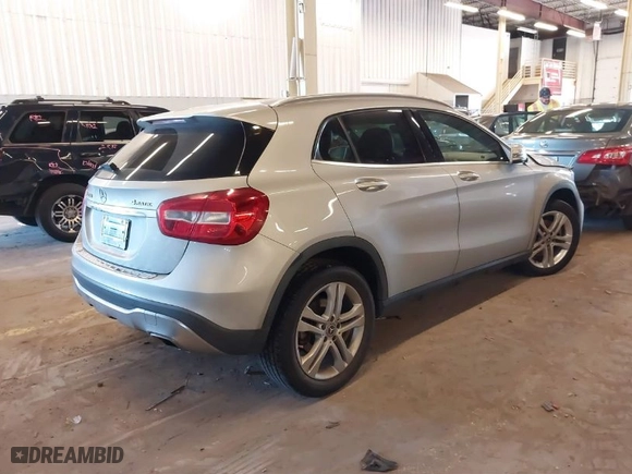 2018 Mercedes-Benz GLA with VIN WDCTG4GB2JJ482113, listed as a IAAI auction lot 41691867 with 109,936 mi miles. Bid and sale history available at carsss.com. Image 4.