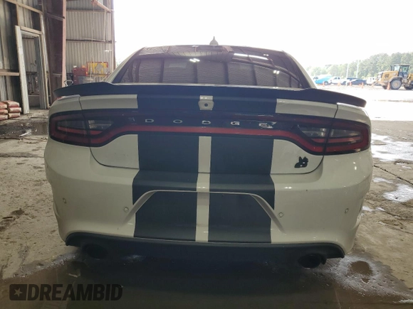 2023 Dodge Charger Scat Pack Widebody with VIN 2C3CDXGJ3PH534810, listed as a Copart auction lot 50760975 with 18,642 mi miles and Salvage Title. Bid and sale history available at carsss.com. Image 6.
