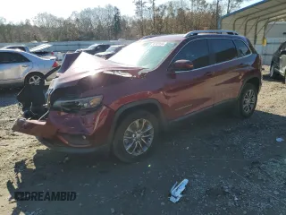 2019 Jeep Cherokee Latitude Plus with VIN 1C4PJLLN3KD147512, listed as a Copart auction lot 85783124 with 109,606 mi miles and Salvage Title. Bid and sale history available at carsss.com. Image 1.