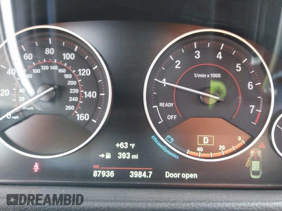 2019 BMW 4 Series 430i with VIN WBA4W3C5XKAF93081, listed as a IAAI auction lot 41689477 with 87,936 mi miles and . Bid and sale history available at DreamBid. Image 7.