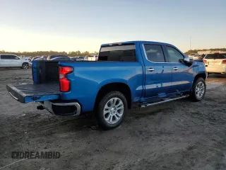 2023 Chevrolet Silverado 1500 LTZ with VIN 1GCUDGE82PZ121034, listed as a Copart auction lot 84314944 with 19,243 mi miles and Salvage Title. Bid and sale history available at carsss.com. Image 3.