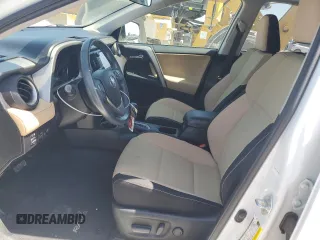 2018 Toyota RAV4 XLE with VIN 2T3WFREV7JW512949, listed as a Copart auction lot 52546345 with 41,558 mi miles and Salvage Title. Bid and sale history available at DreamBid. Image 7.