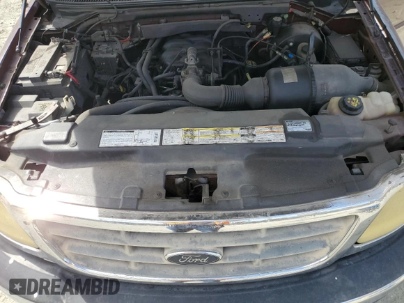 2001 Ford F-150 XL with VIN 1FTZX17211NA94099, listed as a Copart auction lot 50587055 with Not provided miles and Salvage title. Bid and sale history available at DreamBid. Image 12.