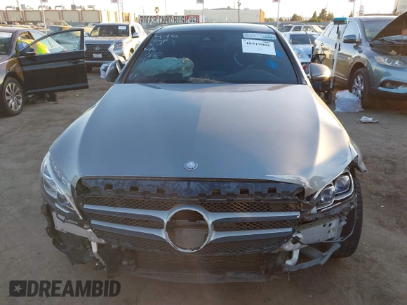 2015 Mercedes-Benz C-Class C 400 with VIN 55SWF6GB9FU012496, listed as a IAAI auction lot 40919086 with 77,330 mi miles. Bid and sale history available at carsss.com. Image 12.