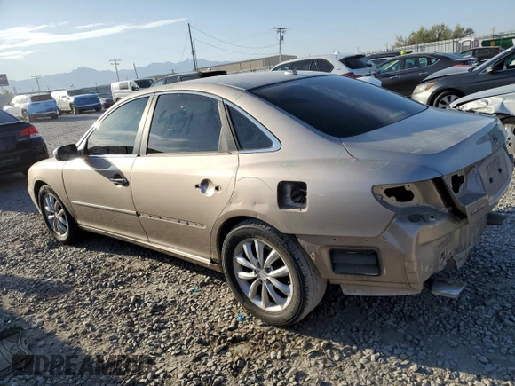 2008 Hyundai Azera Limited with VIN KMHFC46F48A289647, listed as a Copart auction lot 59970365 with 163,234 mi miles and Salvage title. Bid and sale history available at DreamBid. Image 2.