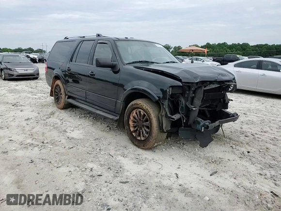 2015 Ford Expedition Max Limited with VIN 1FMJK1KT1FEF07587, listed as a Copart auction lot 62125415 with 160,729 mi miles and Salvage title. Bid and sale history available at DreamBid. Image 15.