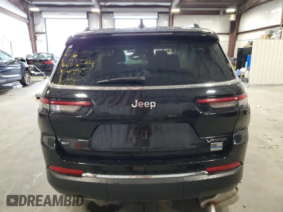 2023 Jeep Grand Cherokee Limited with VIN 1C4RJJBG3P8783623, listed as a Copart auction lot 80689924 with Not provided miles and Salvage title. Bid and sale history available at DreamBid. Image 6.