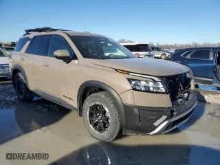 2024 Nissan Pathfinder Rock Creek with VIN 5N1DR3BD4RC214800, listed as a Copart auction lot 42852915 with 105,824 mi miles and Salvage Title. Bid and sale history available at carsss.com. Image 4.