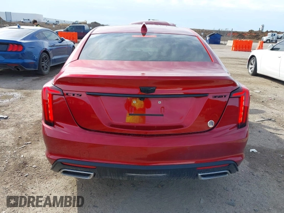 2025 Cadillac CT5 Premium Luxury with VIN 1G6DN5RK5S0105501, listed as a IAAI auction lot 41681126 with 4,542 mi miles and . Bid and sale history available at carsss.com. Image 16.