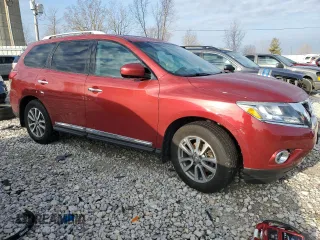 2016 Nissan Pathfinder SV z VIN 5N1AR2MM2GC629668, wystawiony jako Copart lot #52418695 z przebiegiem Nie podano mil oraz Szkoda całkowita • Salvage title. Historia ofert i sprzedaży dostępna na DreamBid. Obrazek 4.