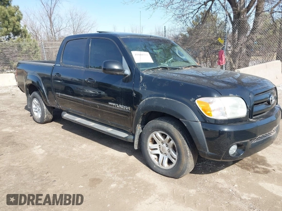 2006 Toyota Tundra Limited with VIN 5TBDT48196S532231, listed as a IAAI auction lot 41860757 with 342,482 mi miles and . Bid and sale history available at DreamBid. Image 1.