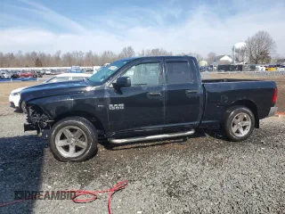 2014 Ram 1500 Tradesman with VIN 1C6RR7FTXES445128, listed as a Copart auction lot 46241655 with 169,301 mi miles and Salvage Title. Bid and sale history available at carsss.com. Image 1.