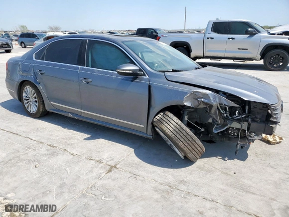 2016 Volkswagen Passat 1.8T SE w/Technology with VIN 1VWBS7A32GC049047, listed as a Copart auction lot 50255165 with 0 mi miles and Salvage Title. Bid and sale history available at carsss.com. Image 4.