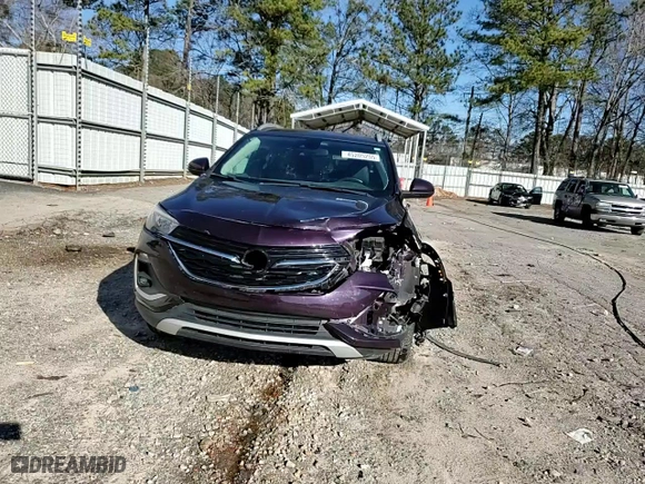 2020 Buick Encore GX Select with VIN KL4MMDS2XLB084388, listed as a Copart auction lot 45205255 with 57,989 mi miles and Salvage Title. Bid and sale history available at carsss.com. Image 14.