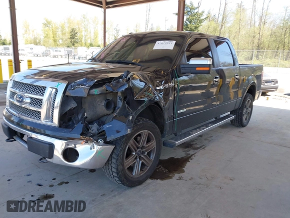 2012 Ford F-150 XL with VIN 1FTFW1ET1CFA78516, listed as a IAAI auction lot 42022899 with 191,733 mi miles. Bid and sale history available at carsss.com. Image 2.
