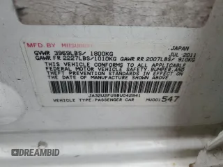 2011 Mitsubishi Lancer ES with VIN JA32U2FU9BU042941, listed as a Copart auction lot 55493625 with 300,441 mi miles and Salvage Title. Bid and sale history available at DreamBid. Image 12.