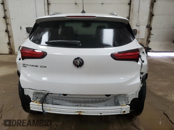 2023 Buick Encore GX Essence z VIN KL4MMGSL1PB035970, wystawiony jako Copart lot #55945515 z przebiegiem 21 373 mil mil oraz Szkoda całkowita • Salvage title. Historia ofert i sprzedaży dostępna na DreamBid. Obrazek 6.