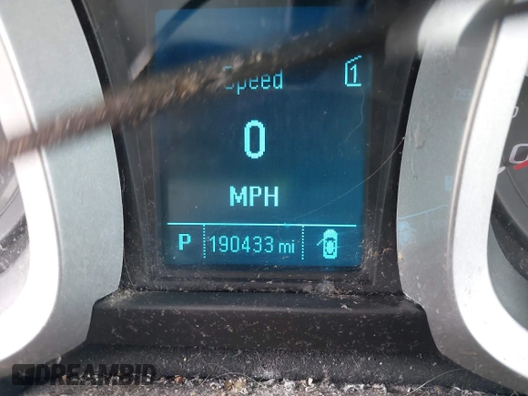 2012 Chevrolet Equinox LT w/2LT with VIN 2GNFLNEK6C6187109, listed as a IAAI auction lot 41952322 with 190,433 mi miles. Bid and sale history available at carsss.com. Image 13.